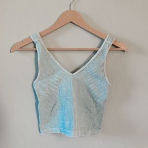 Nikibiki Ribbed V-Neck Tank